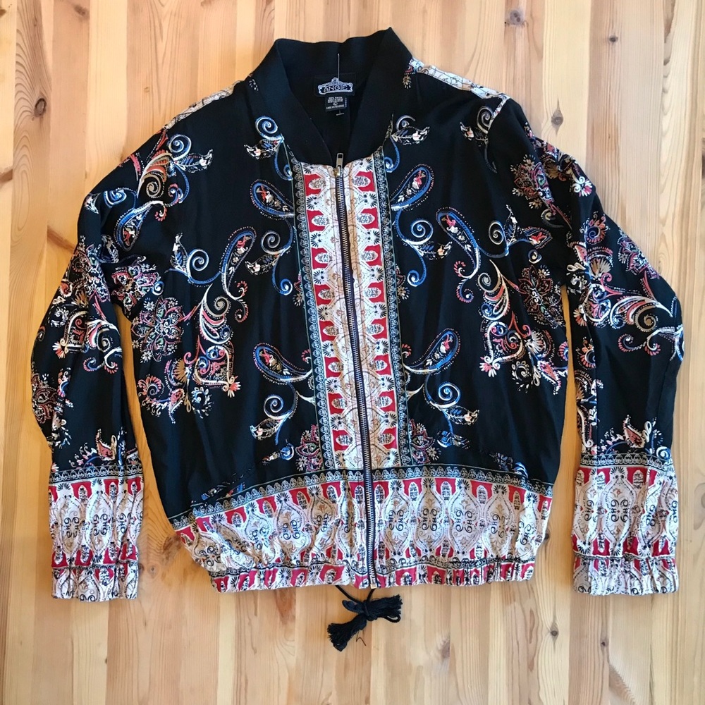 ANGIE bomber jacket.  NWT